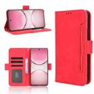 For vivo T4 5G / iQOO Z10 5G Global Skin Feel Calf Texture Card Slots Leather Phone Case(Red) - 1