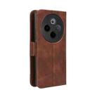 For vivo T4 5G / iQOO Z10 5G Global Skin Feel Calf Texture Card Slots Leather Phone Case(Brown) - 3
