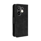 For vivo X200 FE / S30 Pro mini Skin Feel Calf Texture Card Slots Leather Phone Case(Black) - 3