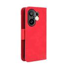 For vivo X200 FE / S30 Pro mini Skin Feel Calf Texture Card Slots Leather Phone Case(Red) - 3