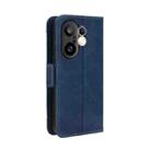 For vivo X200 FE / S30 Pro mini Skin Feel Calf Texture Card Slots Leather Phone Case(Blue) - 3