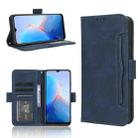 For Infinix Smart 7 Plus Skin Feel Calf Texture Card Slots Leather Phone Case(Blue) - 1