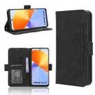 For Infinix Note 30 4G Skin Feel Calf Texture Card Slots Leather Phone Case(Black) - 1