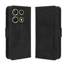 For Infinix Note 30 Pro Skin Feel Calf Texture Card Slots Leather Phone Case(Black) - 1