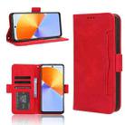 For Infinix Note 30 VIP Skin Feel Calf Texture Card Slots Leather Phone Case(Red) - 1