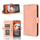 For Infinix Hot 30 5G X6832 Skin Feel Calf Texture Card Slots Leather Phone Case(Pink) - 1