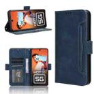 For Infinix Hot 30 5G X6832 Skin Feel Calf Texture Card Slots Leather Phone Case(Blue) - 1