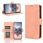 For Infinix GT 10 Pro Skin Feel Calf Texture Card Slots Leather Phone Case(Pink) - 1