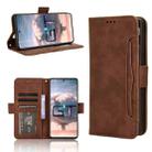 For Infinix GT 10 Pro Skin Feel Calf Texture Card Slots Leather Phone Case(Brown) - 1