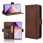 For Infinix Note 40 4G Skin Feel Calf Texture Card Slots Leather Phone Case(Brown) - 1