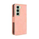 For Infinix Hot 50 4G Skin Feel Calf Texture Card Slots Leather Phone Case(Pink) - 3