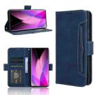 For Infinix Zero 40 5G Skin Feel Calf Texture Card Slots Leather Phone Case(Blue) - 1