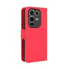 For Infinix Note 50 4G / Note 50 Pro 4G Skin Feel Calf Texture Card Slots Leather Phone Case(Red) - 3