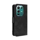 For Infinix Note 50x 5G Skin Feel Calf Texture Card Slots Leather Phone Case(Black) - 3