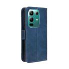 For Infinix Note 50x 5G Skin Feel Calf Texture Card Slots Leather Phone Case(Blue) - 3