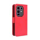 For Infinix Note 50 Pro+ Skin Feel Calf Texture Card Slots Leather Phone Case(Red) - 3