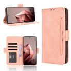 For Infinix Note 50s 5G Skin Feel Calf Texture Card Slots Leather Phone Case(Pink) - 1