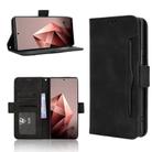 For Infinix Note 50s 5G Skin Feel Calf Texture Card Slots Leather Phone Case(Black) - 1