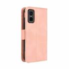 For Infinix GT 30 Pro 5G Skin Feel Calf Texture Card Slots Leather Phone Case(Pink) - 3