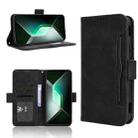 For Infinix GT 30 Pro 5G Skin Feel Calf Texture Card Slots Leather Phone Case(Black) - 1