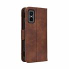 For Infinix GT 30 Pro 5G Skin Feel Calf Texture Card Slots Leather Phone Case(Brown) - 3