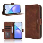 For Infinix Smart 10 / Tecno Pop 10 4G Skin Feel Calf Texture Card Slots Leather Phone Case(Brown) - 1