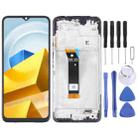 OEM Material LCD Screen For Xiaomi Poco M5 India Digitizer Full Assembly with Frame - 1