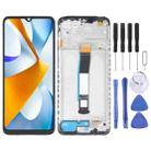 OEM Material LCD Screen For Xiaomi Poco C40 Digitizer Full Assembly with Frame - 1