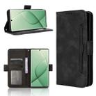 For Tecno Spark 20 Pro+ 4G KJ7 Skin Feel Calf Texture Card Slots Leather Phone Case(Black) - 1