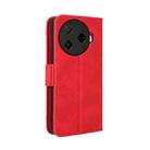 For Tecno Camon 30 Pro 5G Skin Feel Calf Texture Card Slots Leather Phone Case(Red) - 3