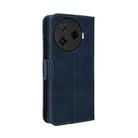 For Tecno Camon 30 Pro 5G Skin Feel Calf Texture Card Slots Leather Phone Case(Blue) - 3