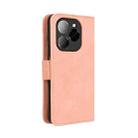 For Tecno Spark 20 Pro 5G Skin Feel Calf Texture Card Slots Leather Phone Case(Pink) - 3