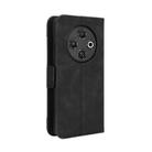 For Tecno Spark 30C 4G Skin Feel Calf Texture Card Slots Leather Phone Case(Black) - 3