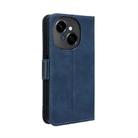 For Tecno Spark Go 1 / Pop 9 / Spark Go 2025 Skin Feel Calf Texture Card Slots Leather Phone Case(Blue) - 3