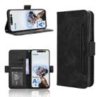 For Tecno Pova 6 Neo 5G / Spark 30 5G Skin Feel Calf Texture Card Slots Leather Phone Case(Black) - 1