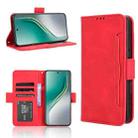 For Tecno Camon 40 Premier 5G Skin Feel Calf Texture Card Slots Leather Phone Case(Red) - 1