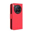 For Tecno Camon 40 Premier 5G Skin Feel Calf Texture Card Slots Leather Phone Case(Red) - 3