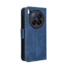 For Tecno Camon 40 Premier 5G Skin Feel Calf Texture Card Slots Leather Phone Case(Blue) - 3