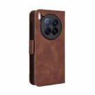 For Tecno Camon 40 Premier 5G Skin Feel Calf Texture Card Slots Leather Phone Case(Brown) - 3