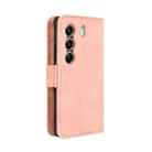 For Tecno Camon 40 Pro 4G / 5G Skin Feel Calf Texture Card Slots Leather Phone Case(Pink) - 3