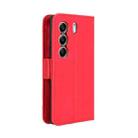For Tecno Camon 40 Pro 4G / 5G Skin Feel Calf Texture Card Slots Leather Phone Case(Red) - 3