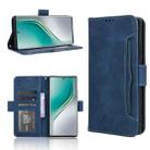 For Tecno Camon 40 Pro 4G / 5G Skin Feel Calf Texture Card Slots Leather Phone Case(Blue) - 1