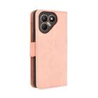 For Tecno Pova 7 4G Skin Feel Calf Texture Card Slots Leather Phone Case(Pink) - 3