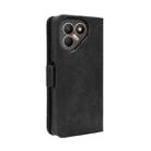 For Tecno Pova 7 4G Skin Feel Calf Texture Card Slots Leather Phone Case(Black) - 3