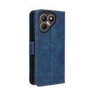 For Tecno Pova 7 4G Skin Feel Calf Texture Card Slots Leather Phone Case(Blue) - 3