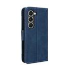 For Tecno Spark 40 Pro 4G Skin Feel Calf Texture Card Slots Leather Phone Case(Blue) - 3