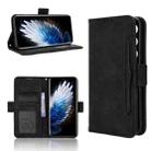 For Tecno Spark 40 Pro+ 4G Skin Feel Calf Texture Card Slots Leather Phone Case(Black) - 1
