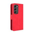 For Tecno Spark 40 Pro+ 4G Skin Feel Calf Texture Card Slots Leather Phone Case(Red) - 3