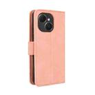 For Tecno Spark 40C Skin Feel Calf Texture Card Slots Leather Phone Case(Pink) - 3