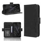 For Google Pixel 8 Skin Feel Calf Texture Card Slots Leather Phone Case(Black) - 1